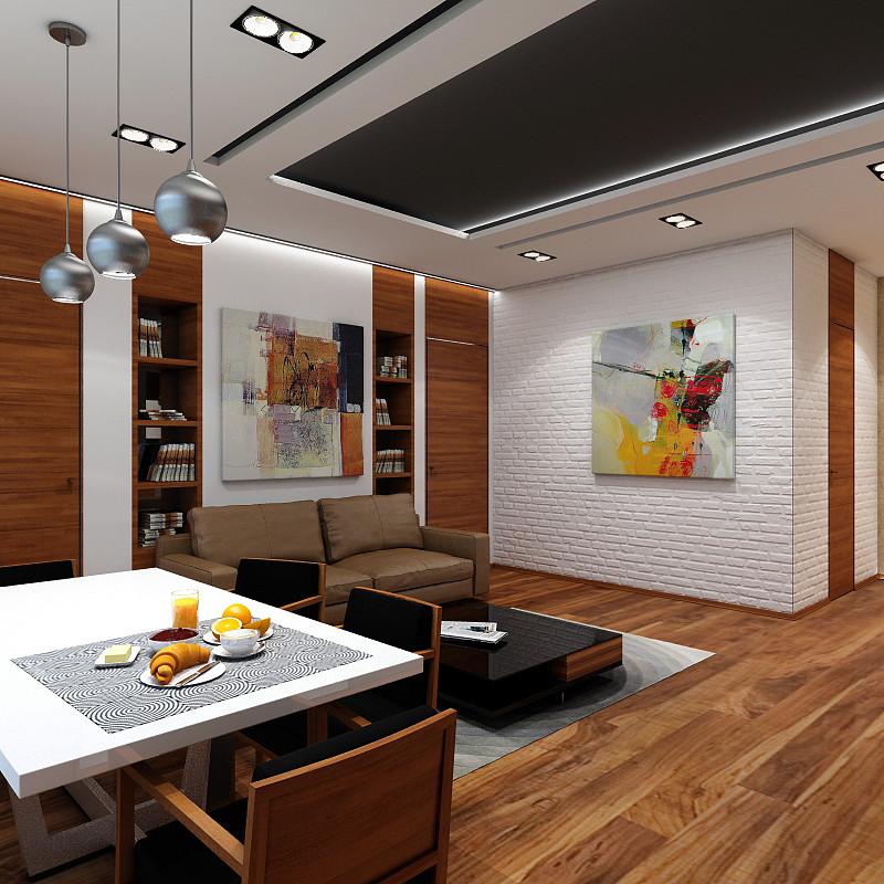 Лофт для холостяка.