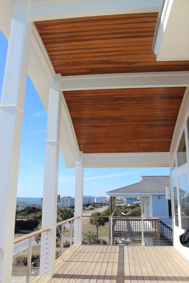 Deck - coastal deck idea in Wilmington