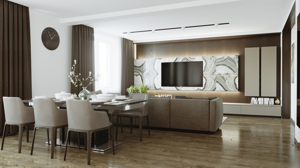 Проект современной квартиры г.Новосибирск