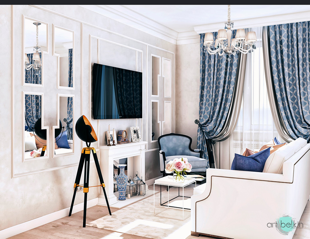 Квартира в неоклассическом стиле