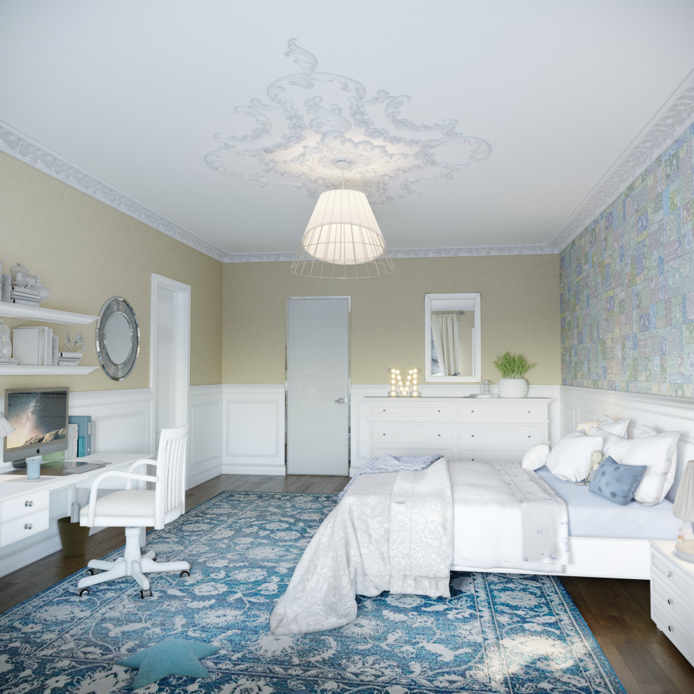 Визуализация детской для девочки "Пэчворк"