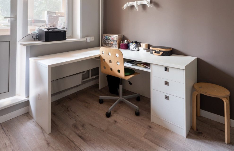 Спальня-кабинет для работы и отдыха