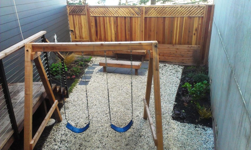 San Francisco Backyard Playground Makeover