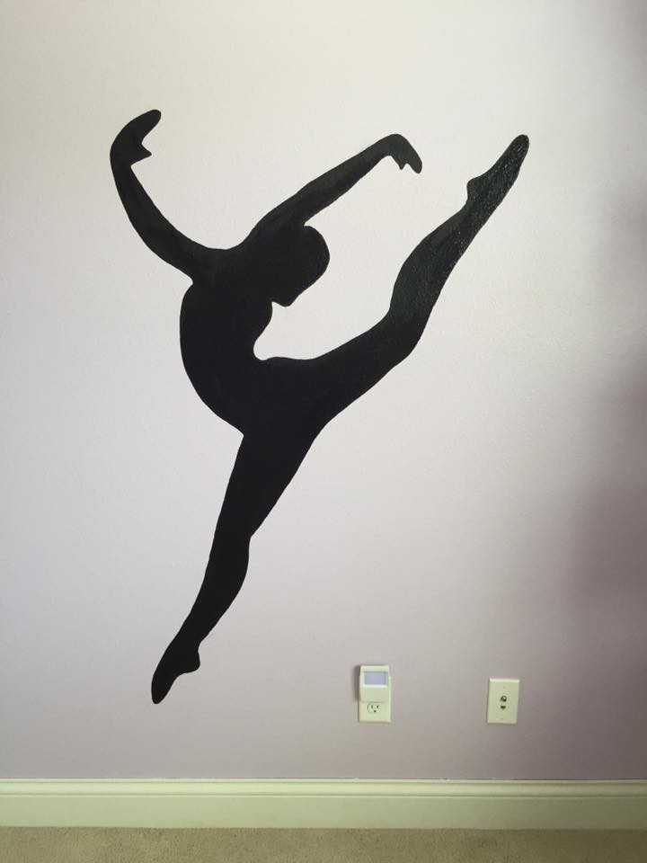 Hand Painted Dancer