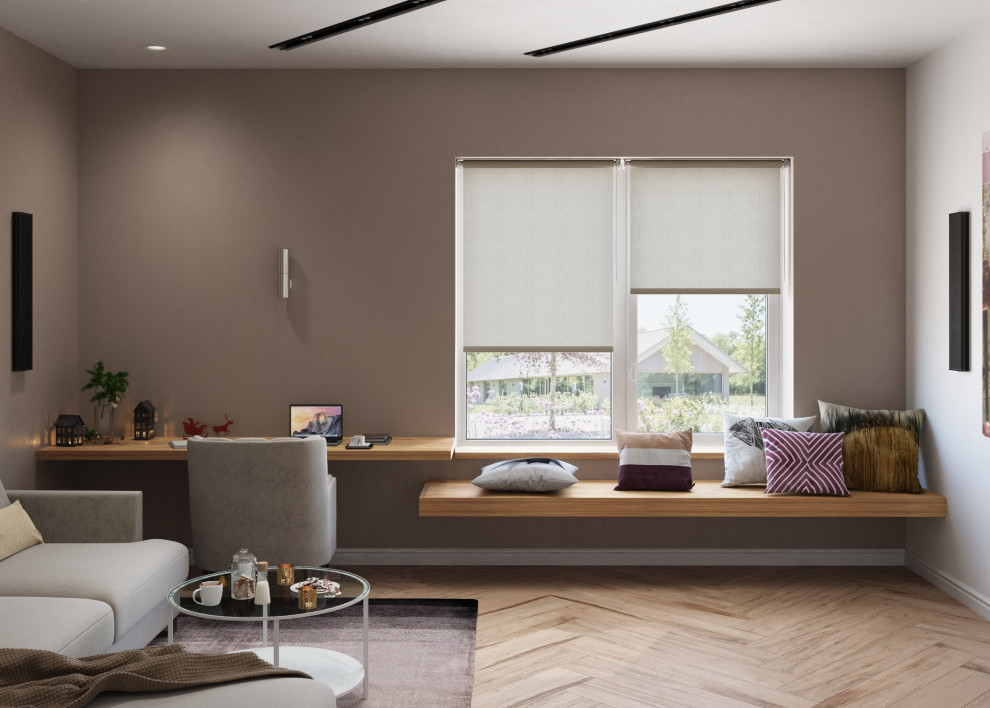 Проект первого этажа дома в Токсово для молодой семьи