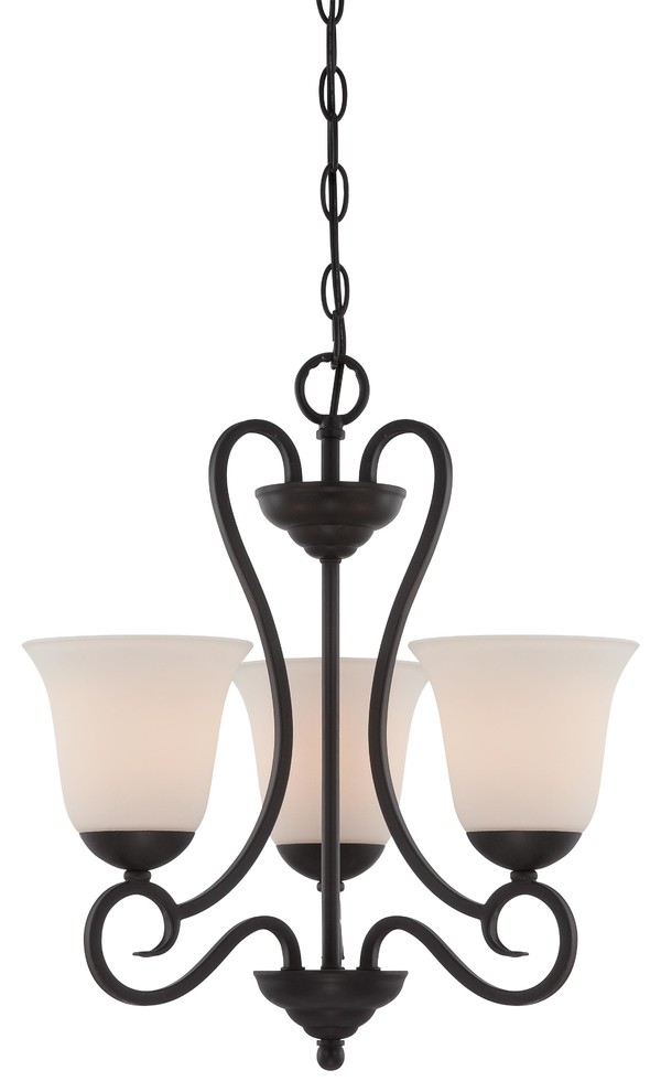 Designers Fountain 85283-ORB 3 Light ChandelierAddison Collection