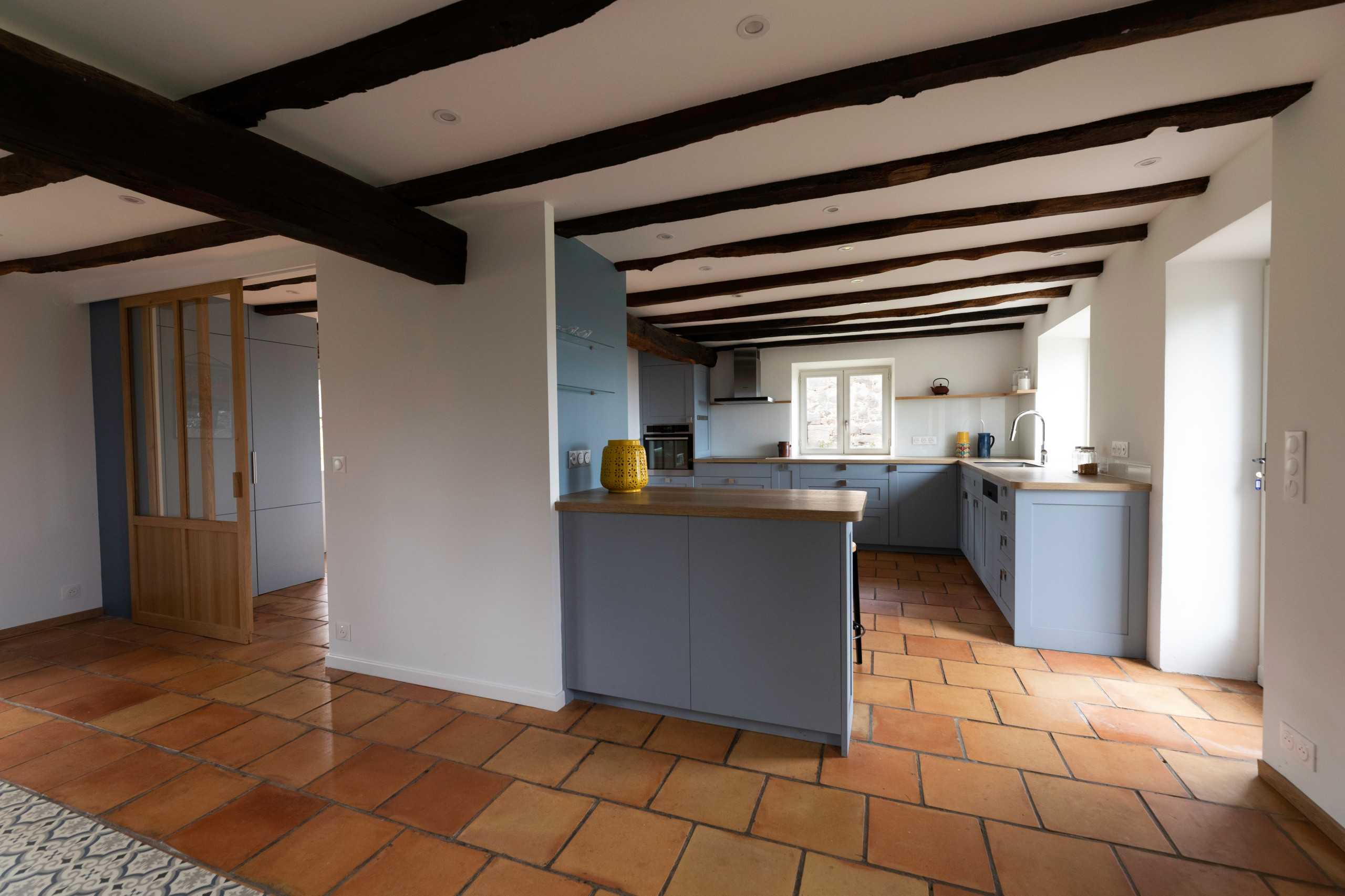 Réaménagement d'une maison en Corrèze