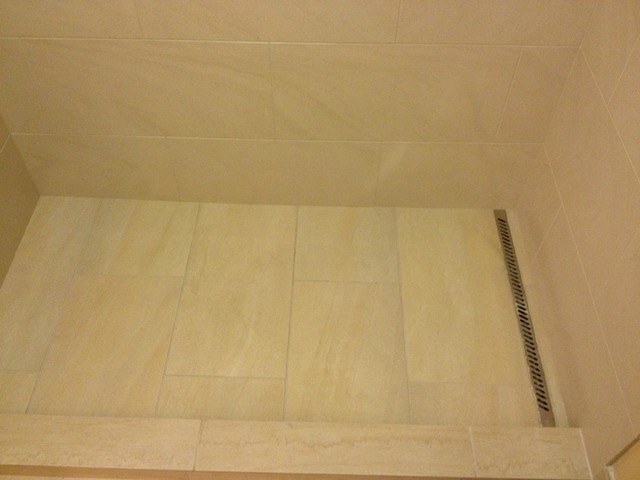 Large Format Tile Shower Design Modern Denver By Quick