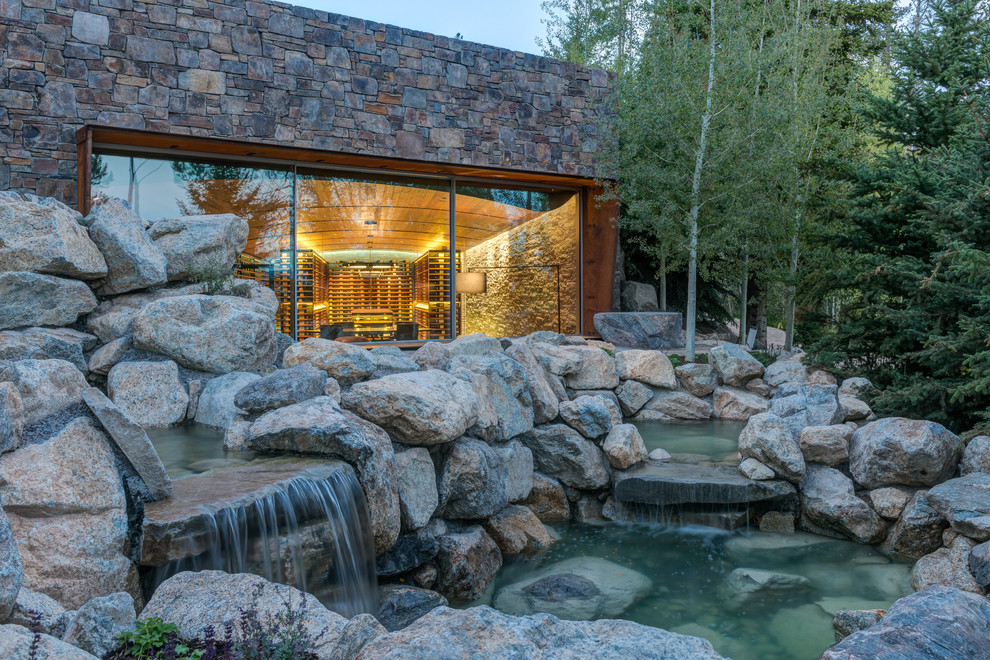 Home design - rustic home design idea