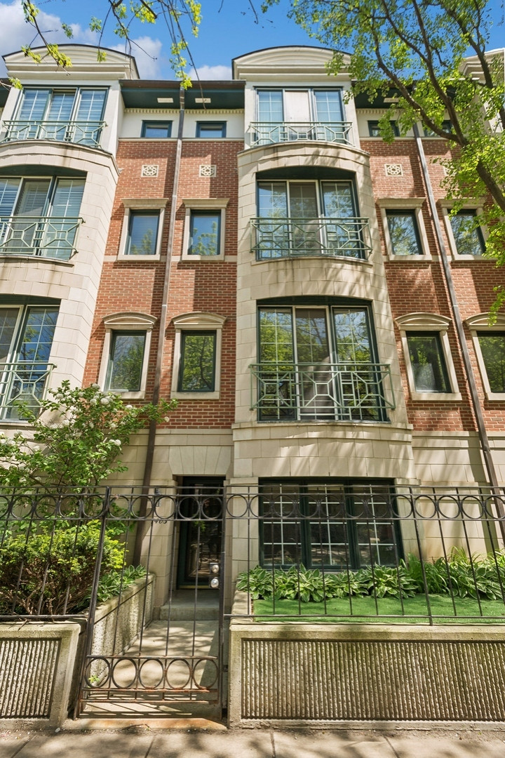 South Loop Townhome Exterior