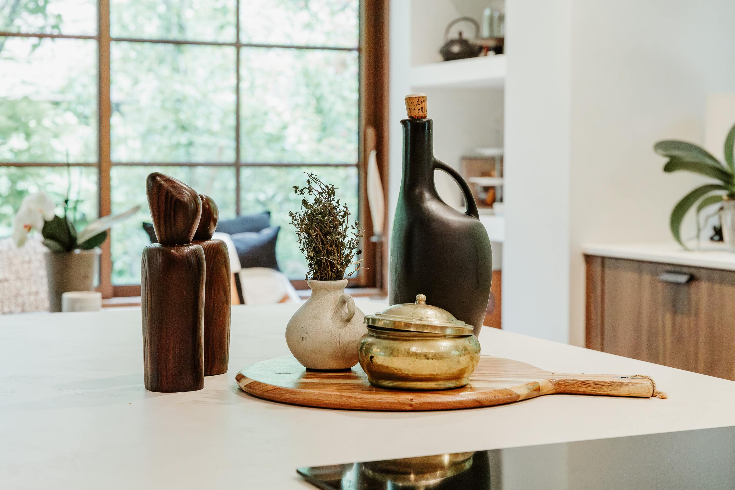 Extension d'une cuisine au style Wabi Sabi