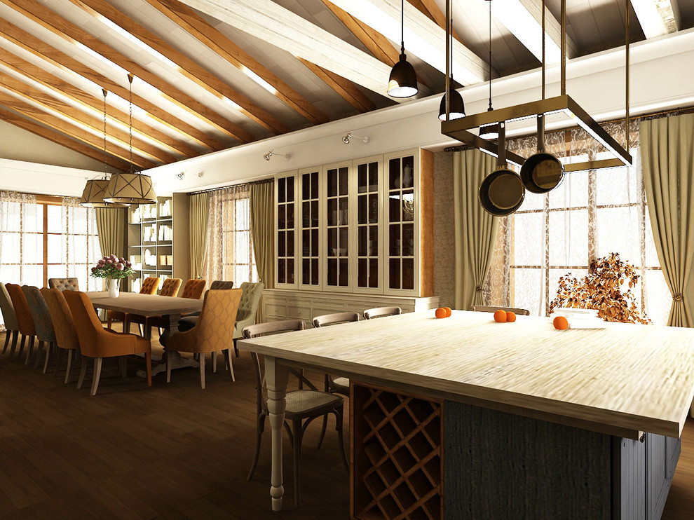 Столовая в стиле кантри