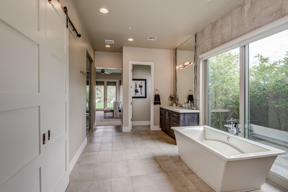 Bathroom - transitional bathroom idea in Phoenix