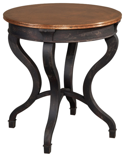 Hekman 1 5106 Round Hammered Copper Lamp Table Traditional Side Tables And End By Massiano - Clark Copper Round Coffee Table Hekman 1 5106 Round Hammered Copper Lamp Table Traditional Side Tables And End By Massiano - Clark Copper Round Coffee Table