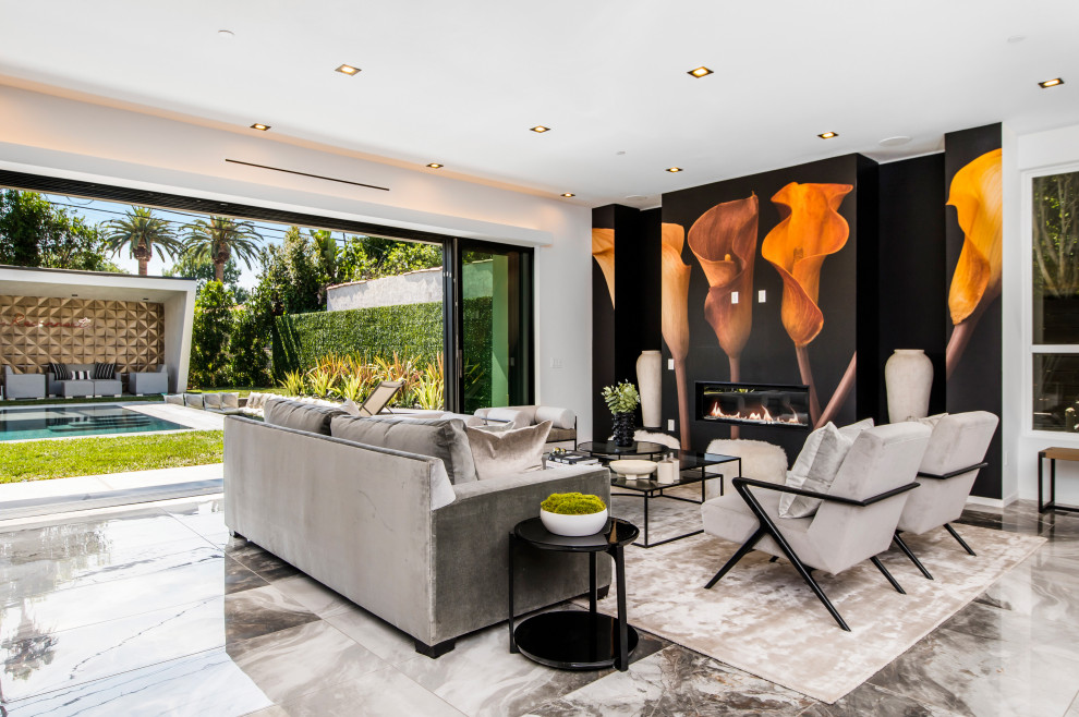 Martel Living Room Los Angeles by 360 Capital Ventures Houzz