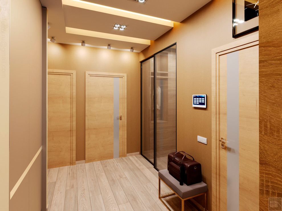 Дизайн-проект интерьера прихожей и гардеробной