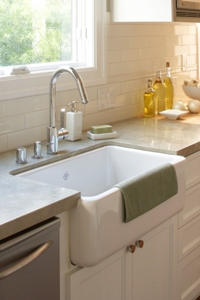 Traditional kitchen in San Francisco.