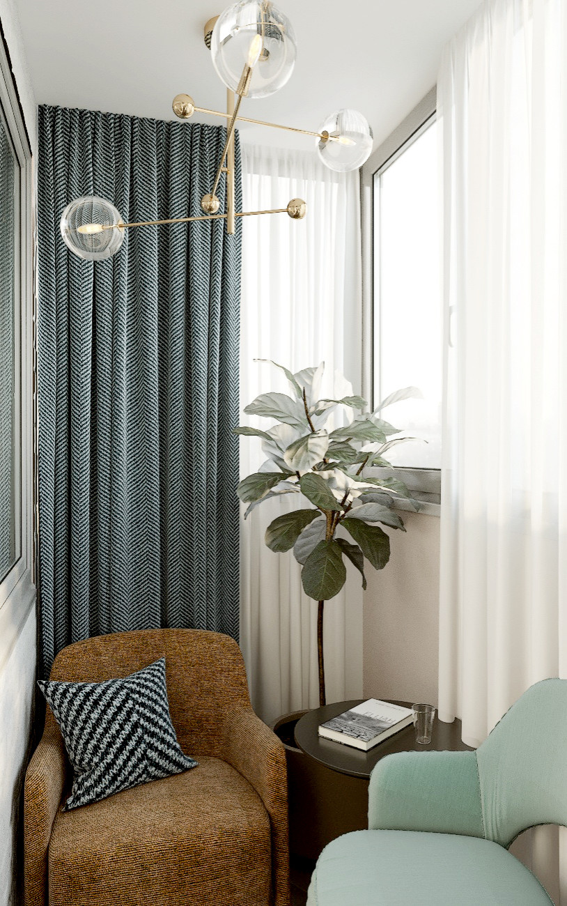 Квартира 54 м2 для молодой семьи в ЖК "Краски лета"