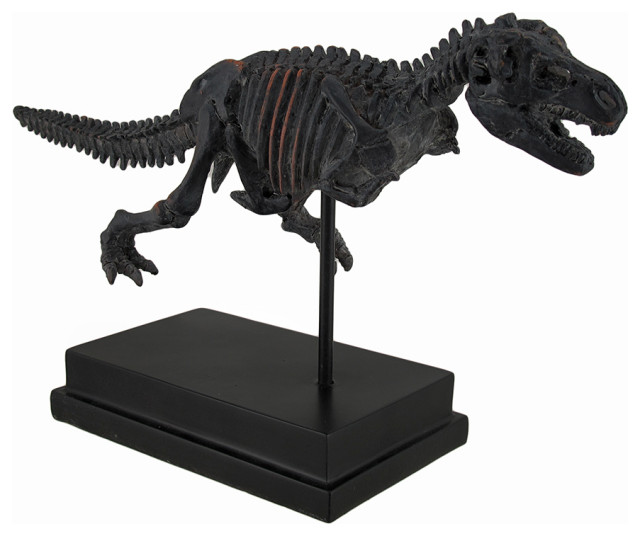 Tyrannosaurus Rex Skeleton Statue T-Rex on Museum Mount