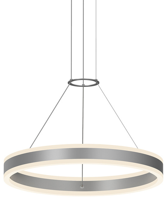 Sonneman 24" LED Ring Pendant - Modern - Pendant Lighting ...