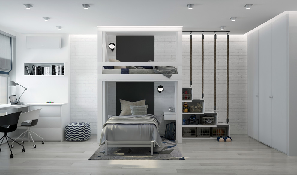 Квартира Множество оттенков серого — Детская Комната