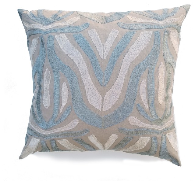 Safari Natural Pillow Contemporary Decorative Pillows By