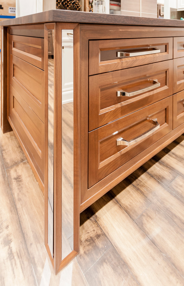 Inspiration for a transitional kitchen remodel in Toronto