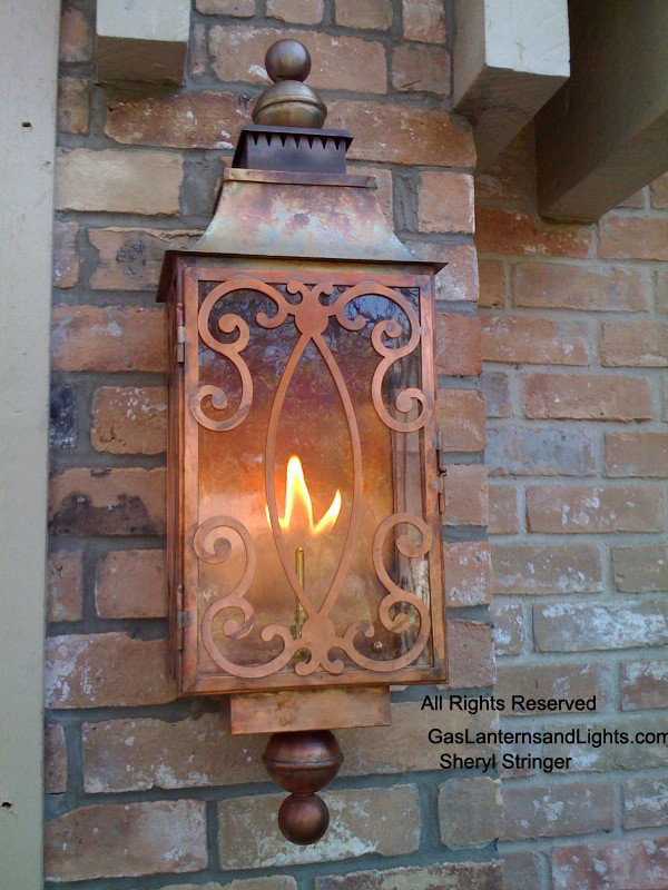 Sheryl's Bellaire Gas Lantern