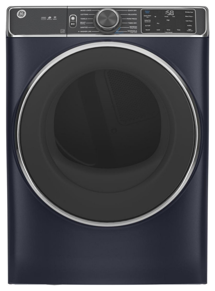 GE 28 Front Load Electric Dryer  in Royal Sapphire