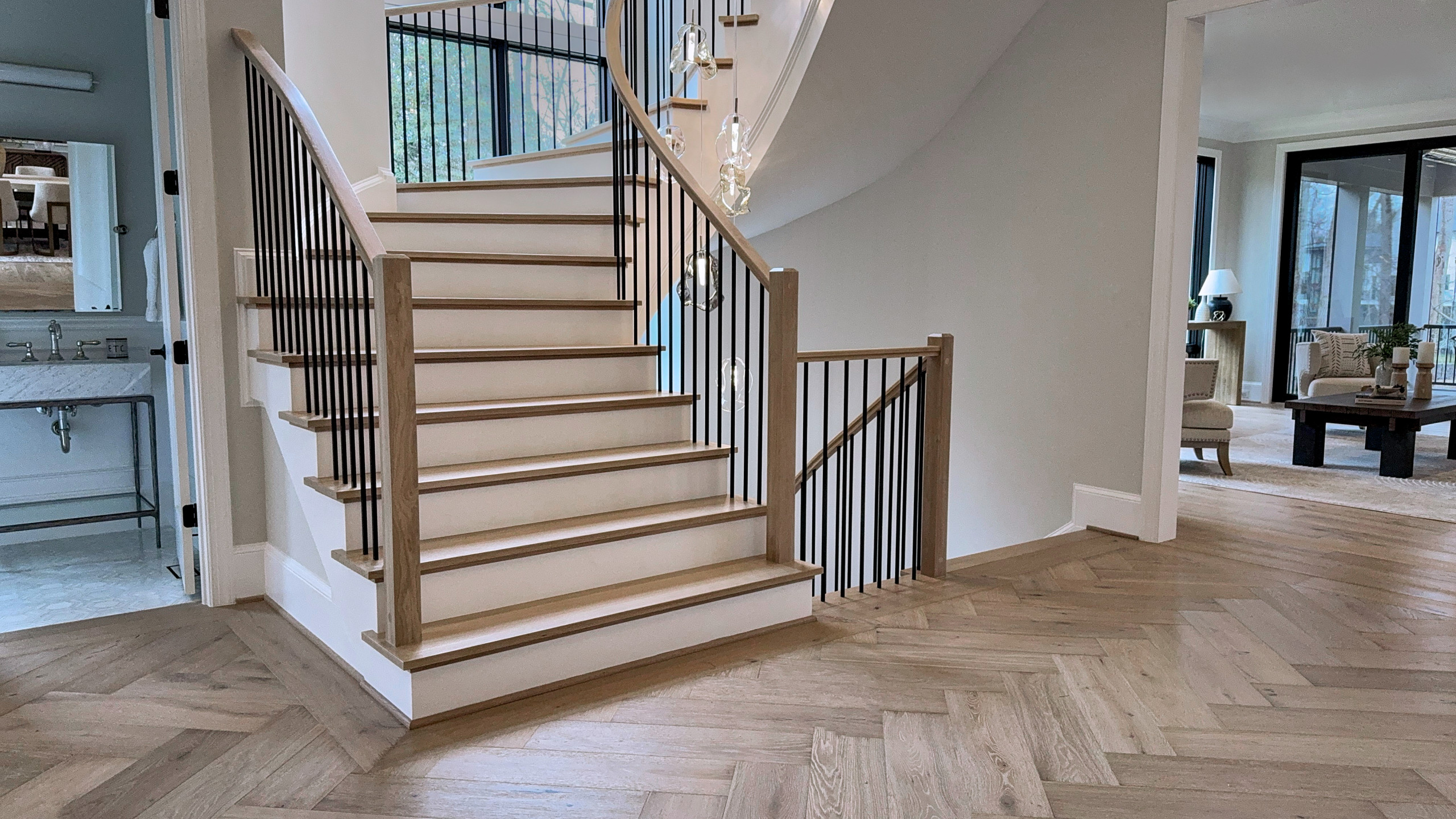 Project #150 | Contemporary White Oak Curve