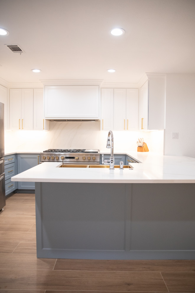 Kitchen + Powder Bath