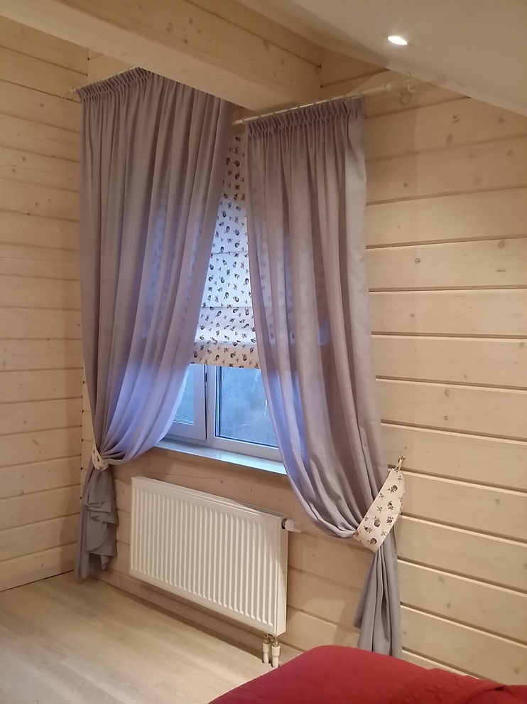 Шторы в загородном доме