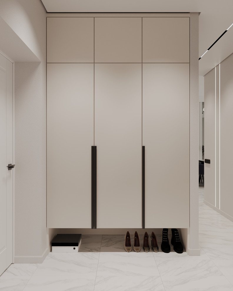 Прихожая для квартиры 61 кв м