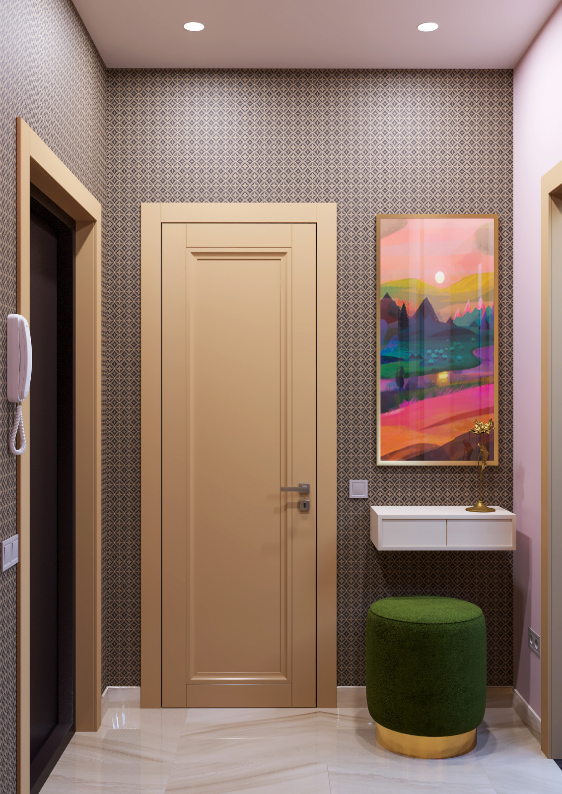 Дизайн однушки в ЖК Новое Тушино