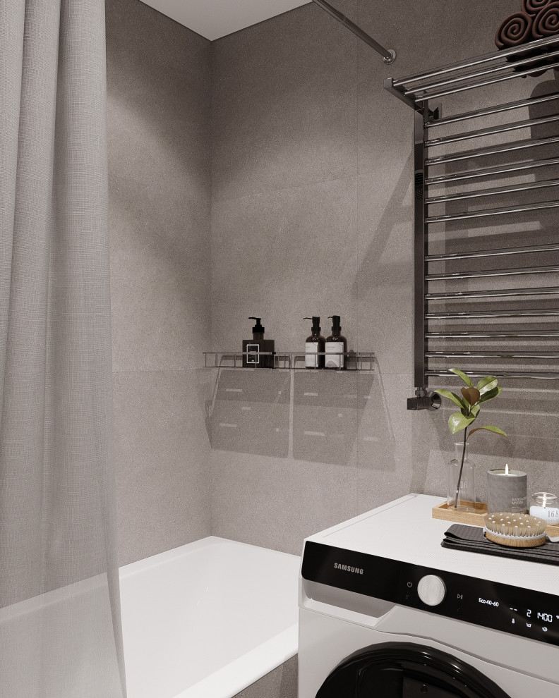 Частичный проект квартиры, 22 кв.м.