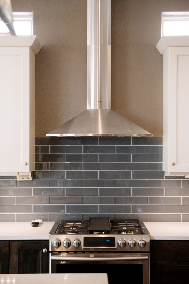Kitchen - transitional kitchen idea in Denver