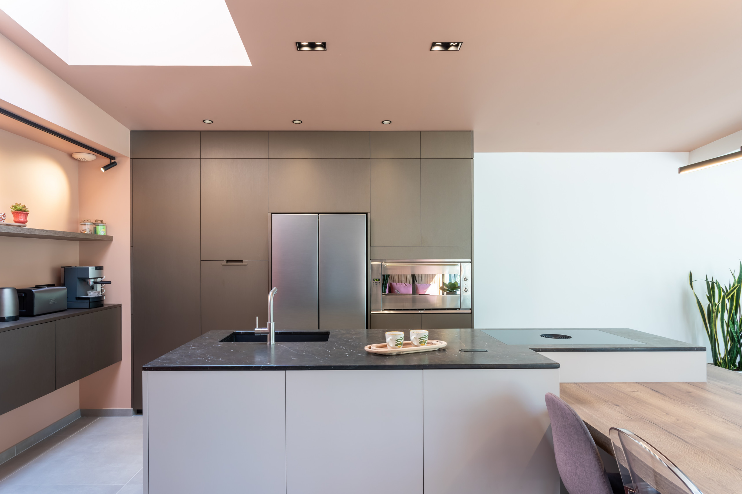 Rénovation d'une cuisine dans une maison neuve
