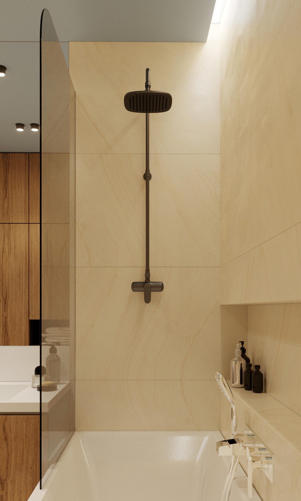 Дизайн интерьера квартиры в скандинавском стиле в ЖК "Московские ворота II"