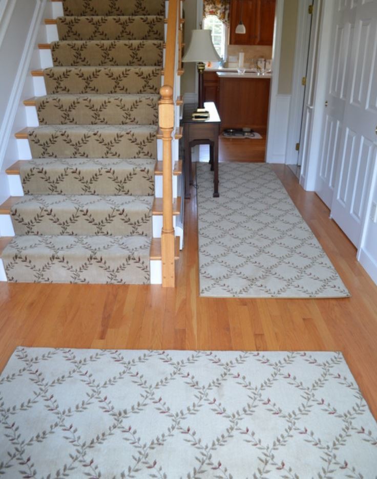 help! foyer rug and runner mix and match?
