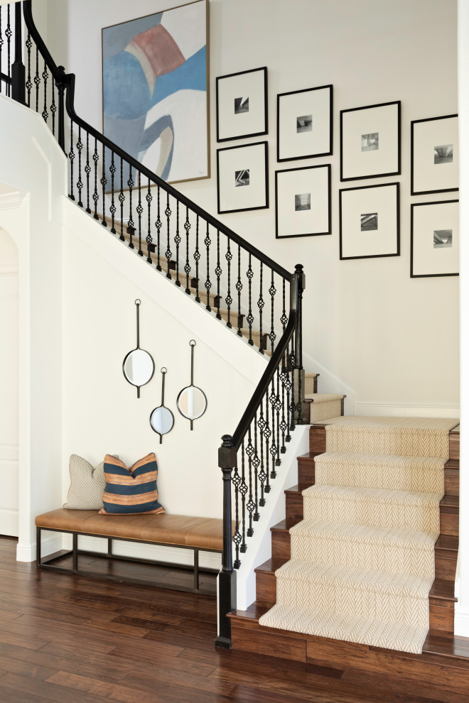 Inspiration for a beach style staircase in Orlando.