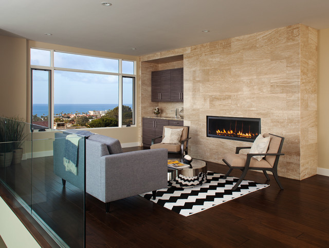 Sunset Cliffs Residence contemporary-vardagsrum