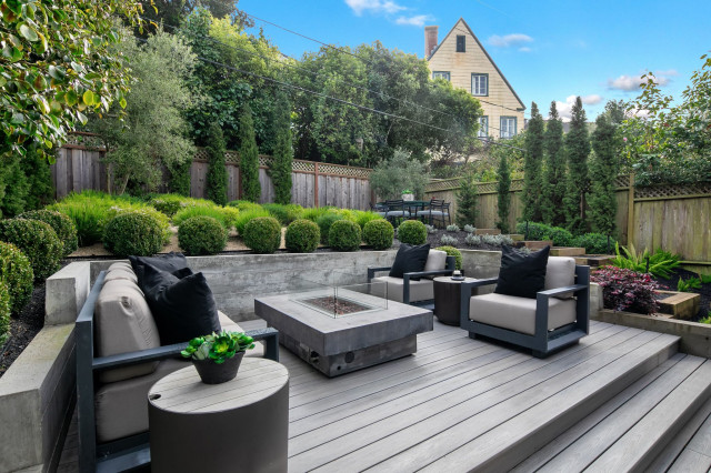 Santa Paula Eclectic contemporary-terrace