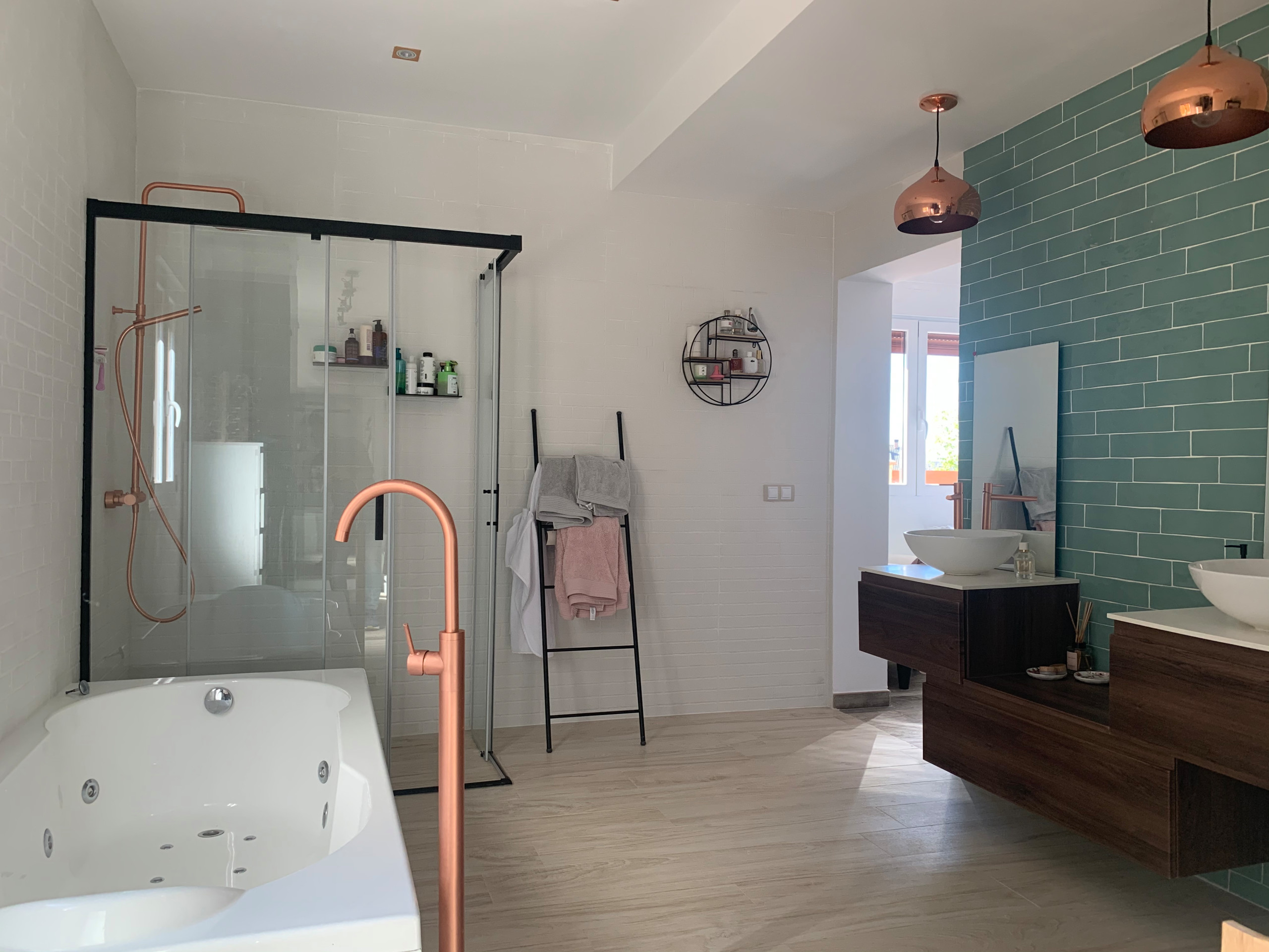 Reforma de baño con personalidad
