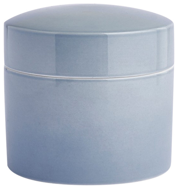 Anne Black Contain Jar, High Thunder, Small