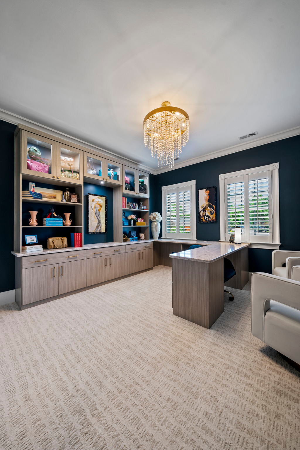 Upscale Closet and Office