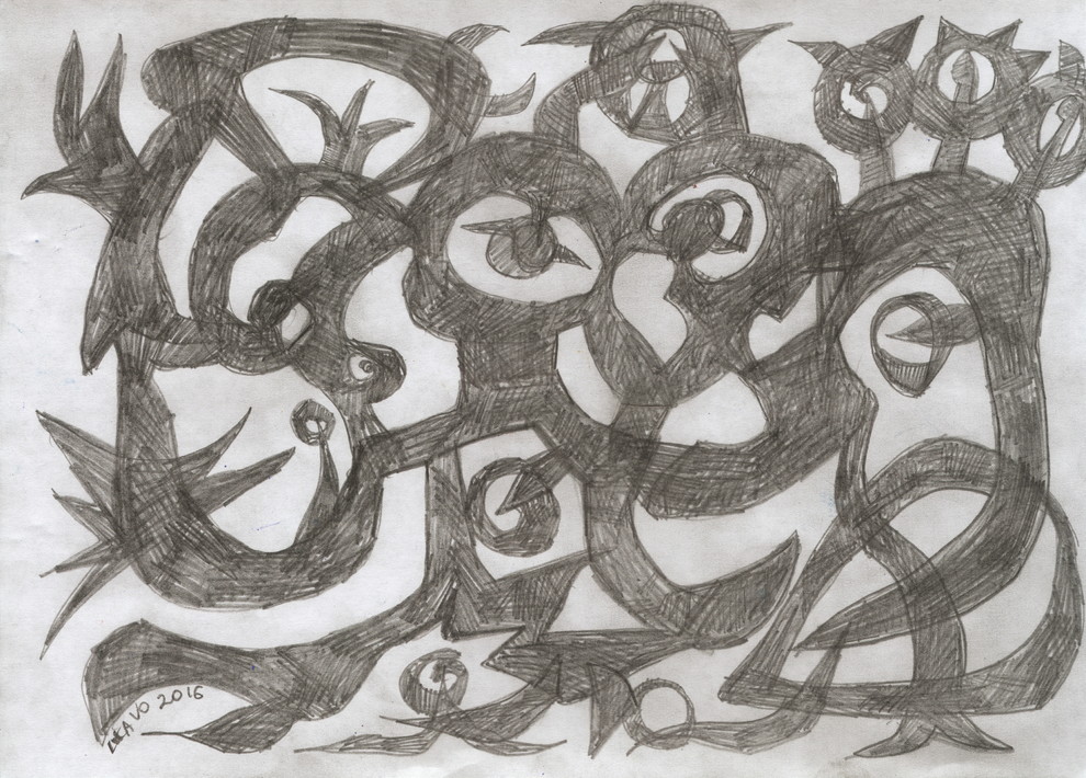 Графика в интерьере