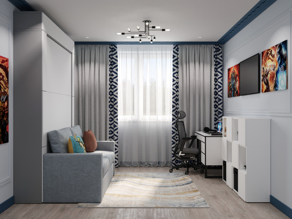 Спальня мальчика по ул.Никулинская г.Москва