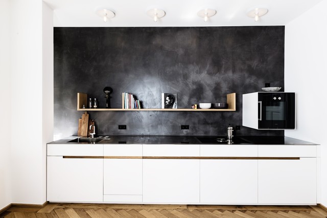 Hinterhof Links modern-kitchen