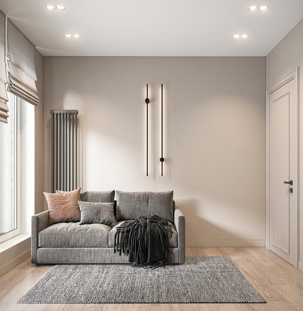 Квартира с вторым светом в современном стиле