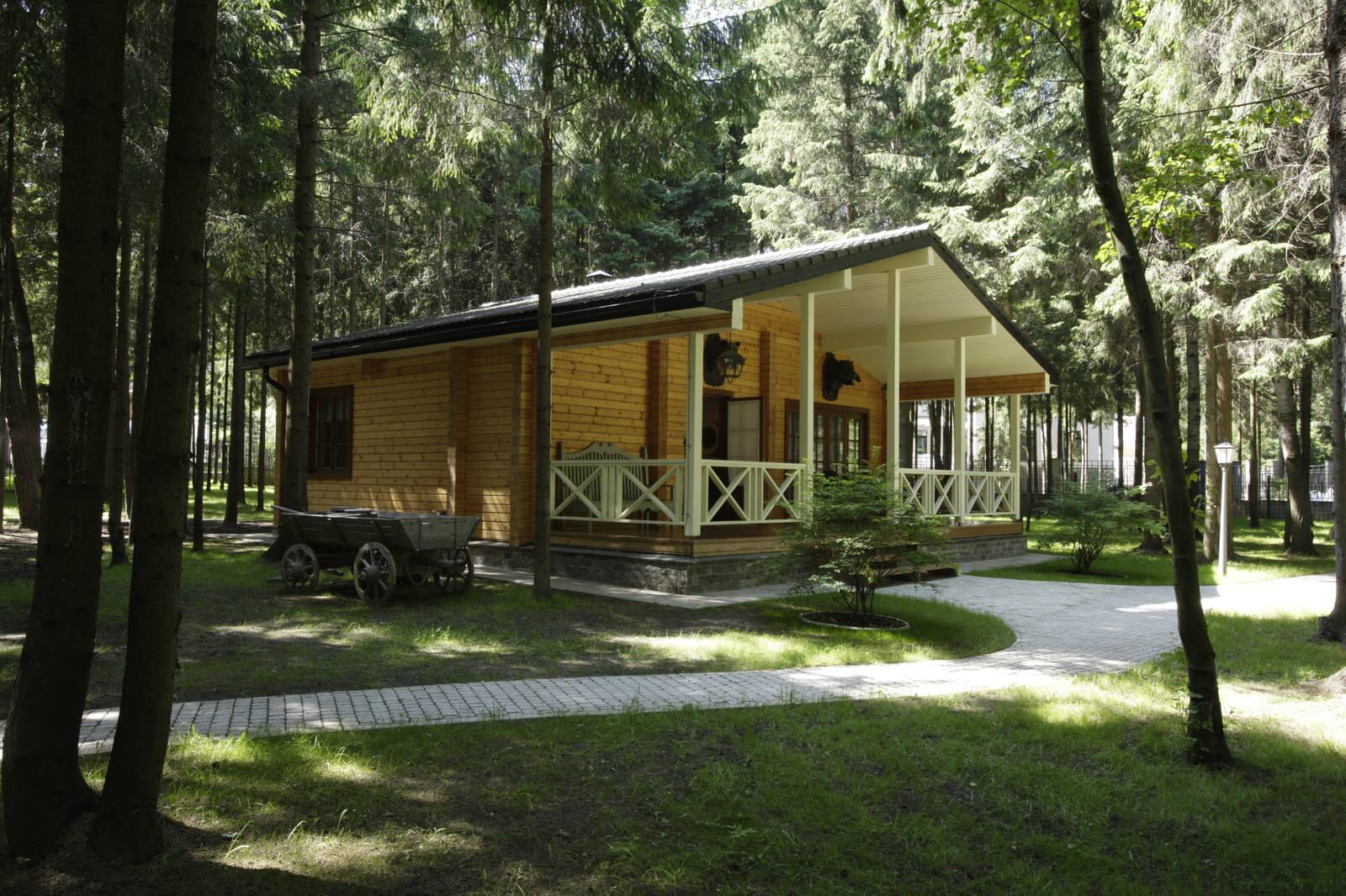 Охотничий домик - баня